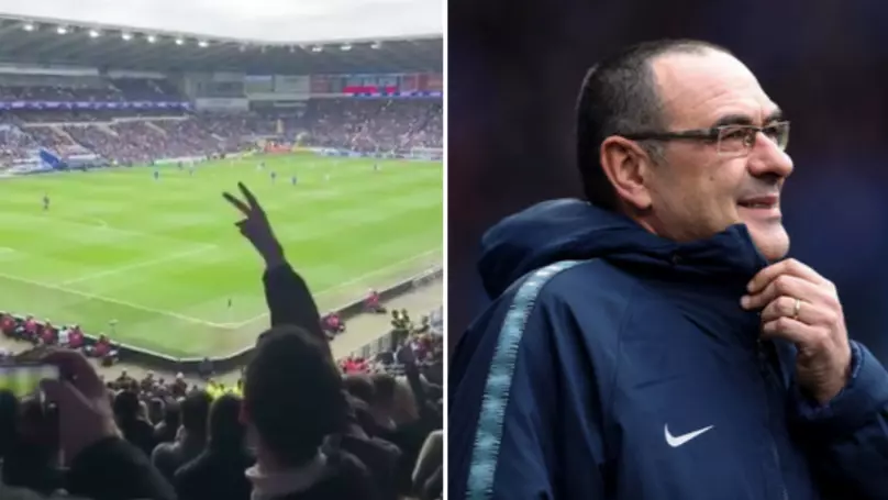 Chelsea Fans Chant "We Want Sarri Out" And F*ck Sarriball" - FootyNews.co.uk
