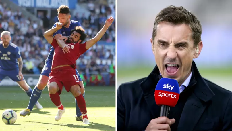 Fans Are Questioning Gary Neville's Comments On Two Penalty Decisions - FootyNews.co.uk