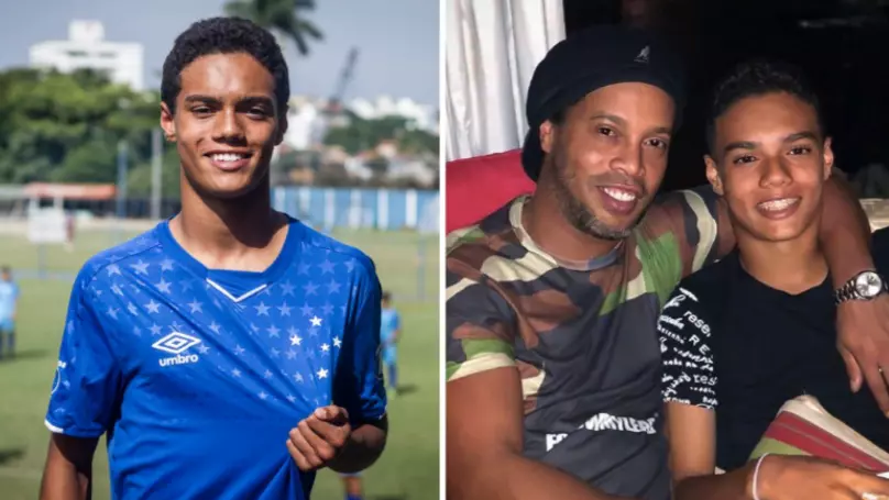 Ronaldinho's 14-Year-Old Son Signs First Professional Contract - FootyNews.co.uk
